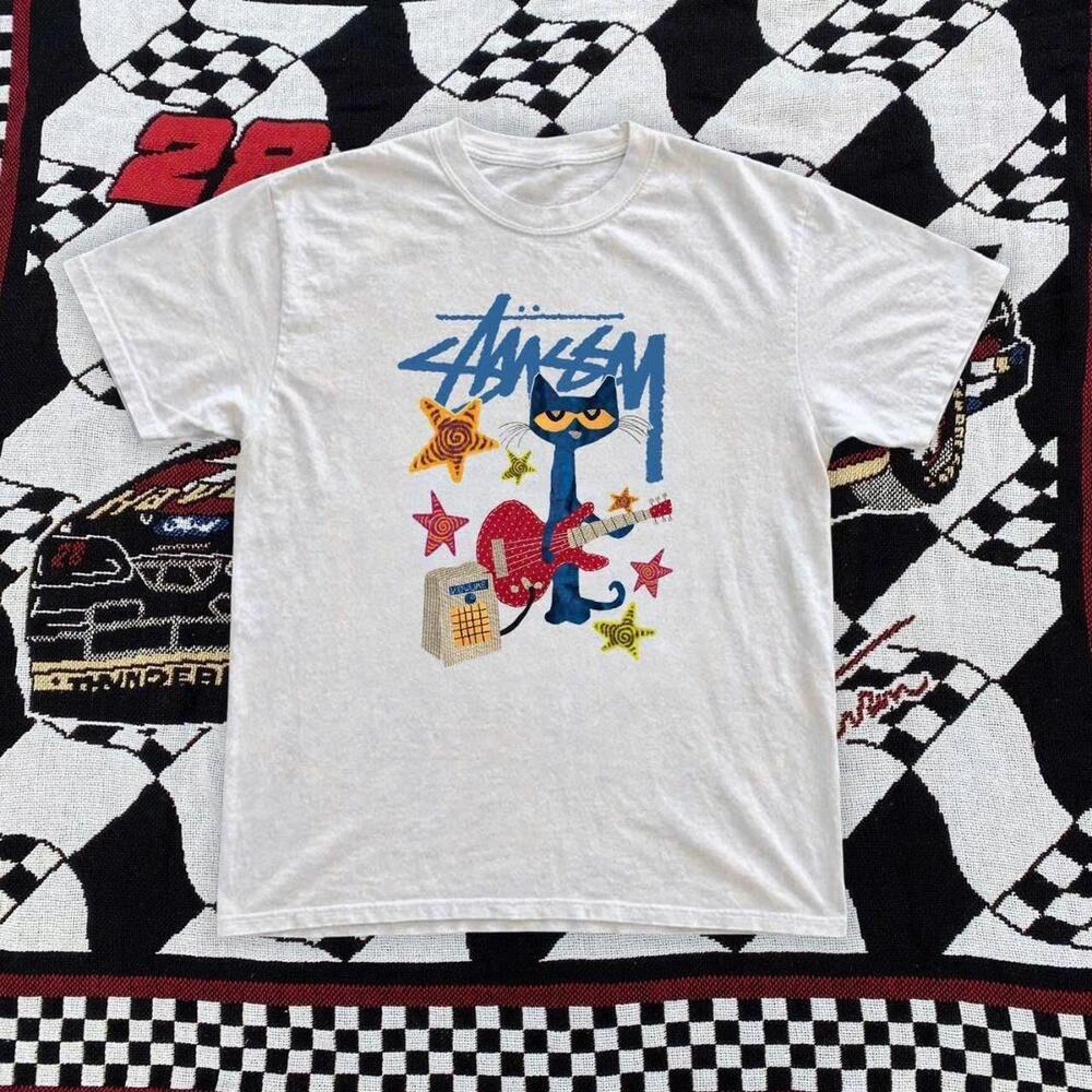 Stussy X Cat In The Hat Graphic Tee